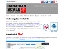 Tablet Screenshot of canscale.com